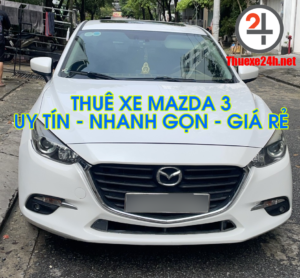 Cho thuê xe Mazda 3 tự lái giá rẻ