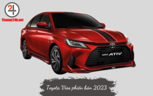 Toyota Vios 2023 trở lại với diện mạo đầy mới mẻ