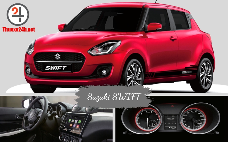 Swift sở hữu thiết kế mạnh mẽ trong các dòng xe ô tô Suzuki.